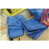 Image 2 : 3 Tarps, Smaller Drop Sheet, Extension Cord 