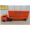 Image 1 : Vintage Lincoln Diesel Allied Van Lines Pressed Metal 