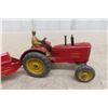 Image 5 : Dinky 4-Piece Set: Massey Harris Tractor, Manure Spreader, 
