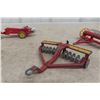 Image 9 : Dinky 4-Piece Set: Massey Harris Tractor, Manure Spreader, 