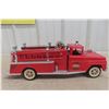 Image 1 : Tonka Pressed Steel Fire Pumper Truck, 1950s or 1960s. 17 1/2'' 