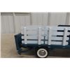 Image 8 : 1960s Nylint Ford Rapid Delivery Pressed Metal Truck Stake Body 
