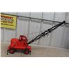 Image 1 : 1950s Model Unit Crane Pressed Metal (Machine) 12'' Long (Crane)