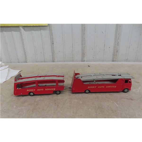 Dinky Auto Service Carrier with Trailer 18'' Long. 984 Made 