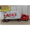 Image 10 : 1950s Minnitoy Bicks Pickle Truck and Trailer Pressed Metal by 