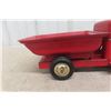 Image 3 : 1940s Richmond Scale Model Pressed Metal Dump Truck 12'' 