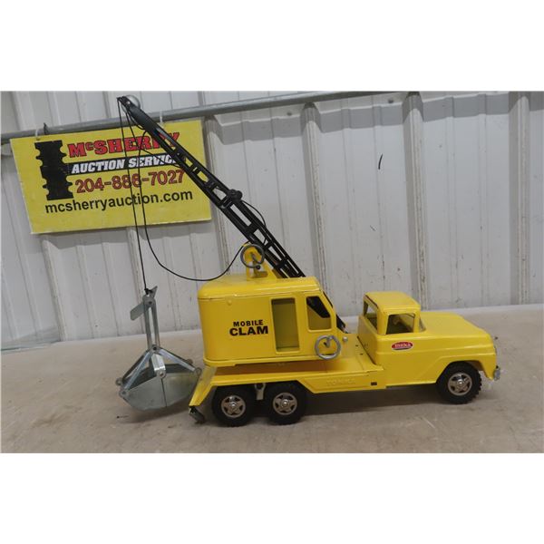 Mid-1960s Tonka Mobile Clam Pressed Metal Truck (Truck)