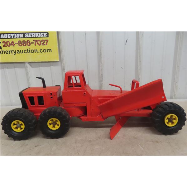 1970s Tonka Grader with Snow Wings Metal, Believe It Has 