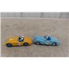 Image 1 : 2 Dinky Race Cars: Sunbeam Alpine #107 , Austin Healey 