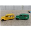 Image 1 : 2 Dinky Delivery Vehicles 3'' Each 
