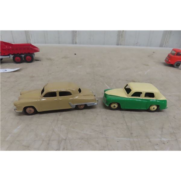 2 Dinky Cars: Studebaker #172 4'' Long, Hilman-Minx 3'' 