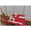 Image 8 : Wood Boat Model Display 21'' Long 