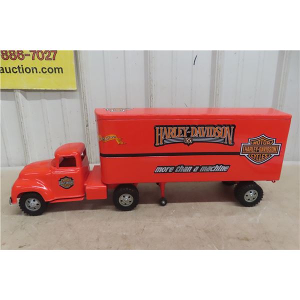 Vintage Tonka Truck and Freight Trailer Pressed 