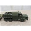 Image 2 : 9 Dinky Military Trucks, Tanks and Jeeps.