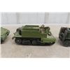Image 3 : 9 Dinky Military Trucks, Tanks and Jeeps.