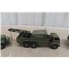 Image 5 : 9 Dinky Military Trucks, Tanks and Jeeps.