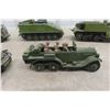 Image 9 : 9 Dinky Military Trucks, Tanks and Jeeps.