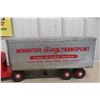 Image 10 : 1950s Minnitoy Hi-Way Transport Pressed Metal Truck and