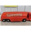 Image 5 : 1950s Minnitoy SuperTest Toy Tanker Pressed Metal 28'' 