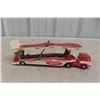 Image 6 : Corgi United Car Transport Diecast Truck and Trailer 10'' Long, 
