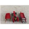 Image 10 : 3 Dinky Toys: Massey Harris Tractor, Massey Harris Manure
