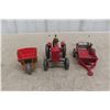 Image 5 : 3 Dinky Toys: Massey Harris Tractor, Massey Harris Manure