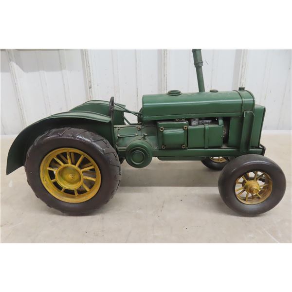 Replica Vintage John Deere 31 GP Tractor Model, 14" Long, Metal