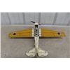 Image 3 : Replica Vintage Airplane Model, 17" Long, 24" Wingspan, Metal