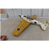 Image 4 : Replica Vintage Airplane Model, 17" Long, 24" Wingspan, Metal