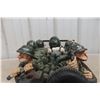 Image 13 : Guillermo Forchino "Jeep Militaire – In the Tour of Duty" Sculpture, Hand-Painted Polyresin, 16"