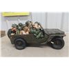 Image 8 : Guillermo Forchino "Jeep Militaire – In the Tour of Duty" Sculpture, Hand-Painted Polyresin, 16"