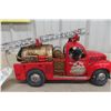 Image 1 : Guillermo Forchino Fire Engine Comic Art Sculpture, Hand-Painted Polyresin, 16" Long, Limited