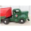 Image 2 : Minnitoy BA Pressed-Metal Tanker Truck, 1940s–50s, 20" Long; Truck Professionally Restored,