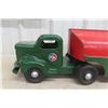 Image 9 : Minnitoy BA Pressed-Metal Tanker Truck, 1940s–50s, 20" Long; Truck Professionally Restored,