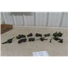 Image 1 : Eleven Dinky Military Die-Cast Vehicles