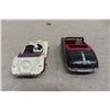 Image 7 : Two Dinky Cars: MG Midget #108 (3" Long) and Austin Atlantic (3 1/8" Long)