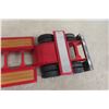 Image 18 : Smith-Miller Kenworth C/O Flatbed Lowboy Trailer Die-Cast Model, 41" Long