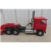 Image 2 : Smith-Miller Kenworth C/O Flatbed Lowboy Trailer Die-Cast Model, 41" Long
