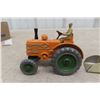 Image 2 : Dinky Tractor #301 (3" Long) and Corgi Tractor & Loader (5" Long)