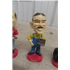 Image 3 : Three Pep Boys Wobble-Head Figures, 4 1/2" Tall