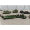 Image 4 : Six Dinky Military Vehicles, 5"–11" Long