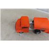 Image 11 : Smith-Miller Toy, GMC Truck with Lowboy Trailer, Pressed Metal, Restored, 26" Long
