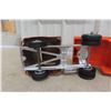 Image 12 : Smith-Miller Toy, GMC Truck with Lowboy Trailer, Pressed Metal, Restored, 26" Long