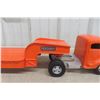 Image 3 : Smith-Miller Toy, GMC Truck with Lowboy Trailer, Pressed Metal, Restored, 26" Long