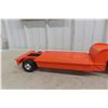 Image 4 : Smith-Miller Toy, GMC Truck with Lowboy Trailer, Pressed Metal, Restored, 26" Long