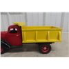 Image 9 : Brunswick Toys International Vintage Dump Truck, 14" Long, Die-Cast & Pressed Metal