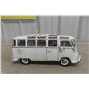 Image 1 : Volkswagen 1962 Samba Bus, 1/12 Scale, Die-Cast, Highly Detailed, 14" Long