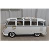 Image 6 : Volkswagen 1962 Samba Bus, 1/12 Scale, Die-Cast, Highly Detailed, 14" Long