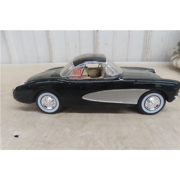 Jim Beam 1957 Chevrolet Corvette Decanter, In Original Product Packaging, 11" Long