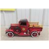 Image 3 : Tin Fire Truck Display Replica, 14" Long